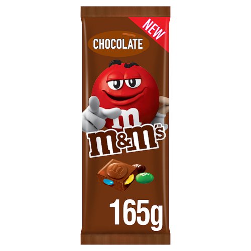 M&MS CHOCOLATE BLOCK 16 x 165g