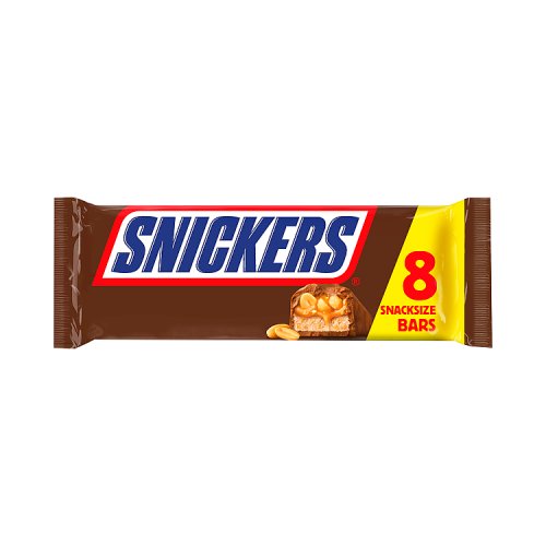 SNICKERS SNACKSIZE 8PK 11 x 284g