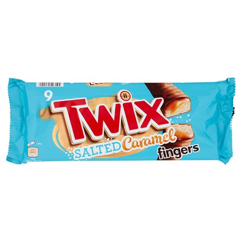 TWIX SALTED CARAMEL BISCUIT 9PK 13 x 180g