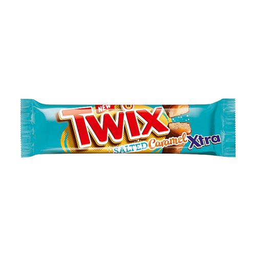TWIX XTRA SALTED CARAMEL BISCUIT TWIN BARS 24 x 75g