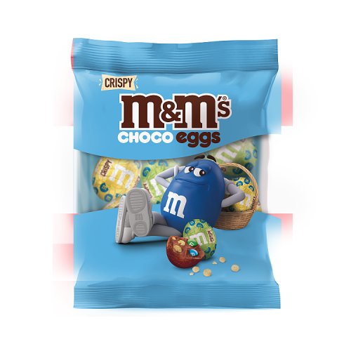 M&MS CRISPY CHOCOLATE MOULDED EGGS 24 x 72g