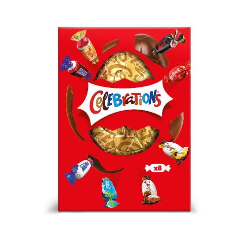 CELEBRATIONS LARGE EGG 6 x 189g