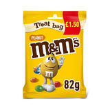 M&MS PEANUT TREAT BAG PM £1.50 16 x 82g