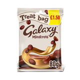 GALAXY MINSTREL MILK CHOCOLATE TREAT BAG PM £1.50 20 x 80g