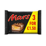MARS SNACKSIZE 3PK PM £1.50 22 x 118.2g