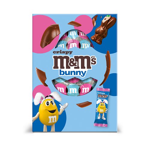 M&MS BUNNY LARGE EGG 6 x 149g