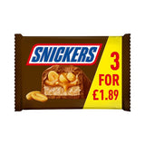 SNICKERS SNACKSIZE 3PK PM £1.89 22 x 125.1g