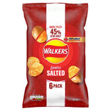 Walkers 45% Less Salt 6Pk