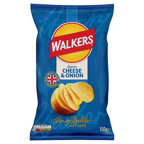Walkers Cheese & Onion Sharing Crisps