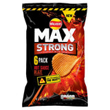 Walkers Max Strong Hot Sauce Blaze 6pk