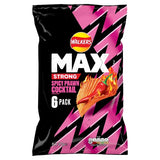 Walkers Max Strong Fiery Prawn Cocktail 6Pk