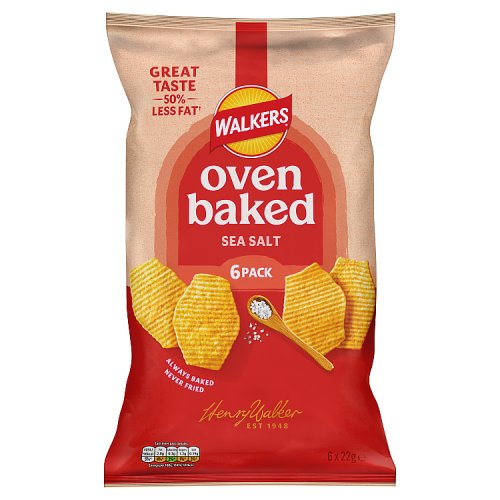 Walkers Baked Sea Salt