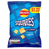 Walkers Squares Salt & Vinegar PM £1.25