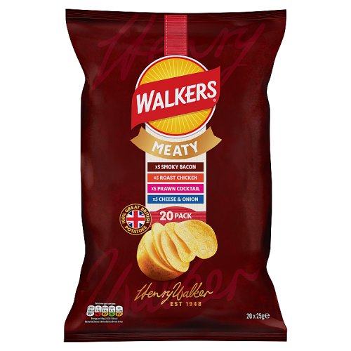Walkers Meaty Variety Pack