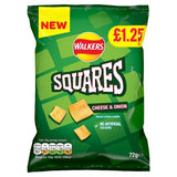 Walkers Squares Cheese & Onion PM £1.25