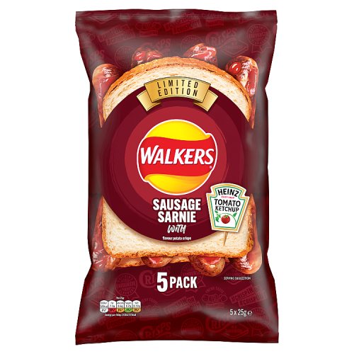 Walkers Heinz Sausage & Ketchup