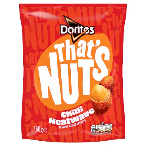 Walkers Thats Nuts Doritos Chilli Heatwave