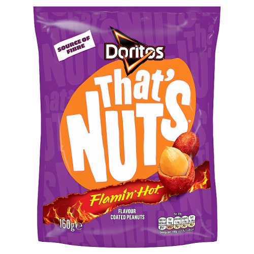Walkers Thats Nuts Doritos Extra Flamin Hot