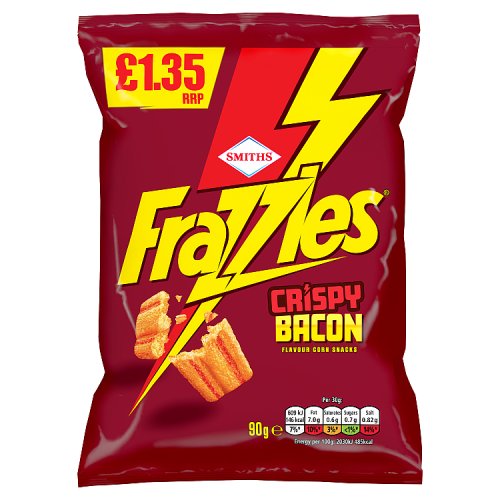 Walkers Smiths Frazzles Bacon PM £1.35