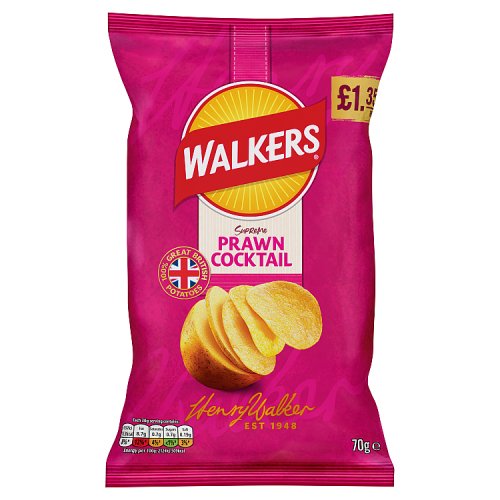 Walkers Prawn Cocktail PM £1.35