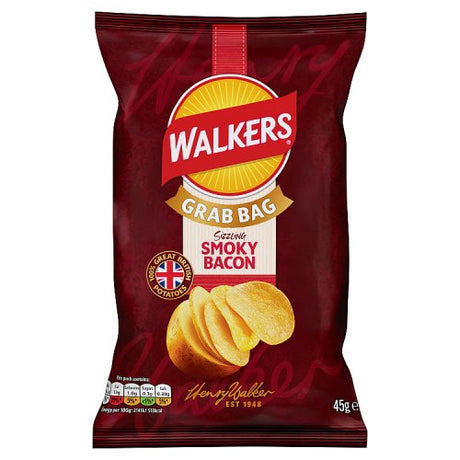 Walkers Grab Bag Smokey Bacon