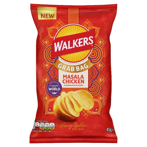 Walkers Grab Bag Masala Chicken
