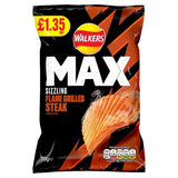 Walkers Max Flame Grilled Steak PM £1.35