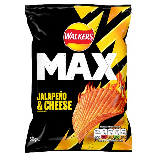 Walkers Max Jalapeno & Cheese