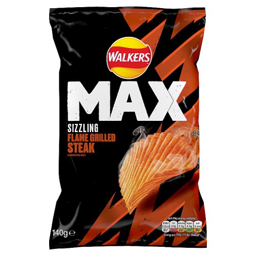 Walkers Max Flame Grilled Steak