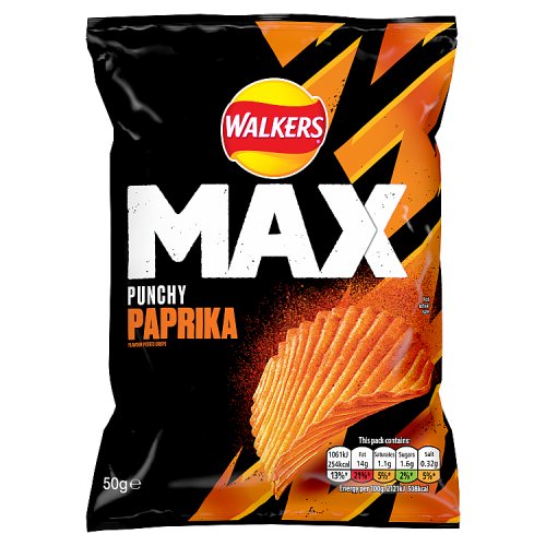 Walkers Max Paprika