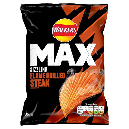 Walkers Max Flame Grilled Steak