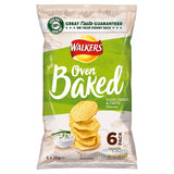 Walkers Baked Sour Cream & Chive 6Pk