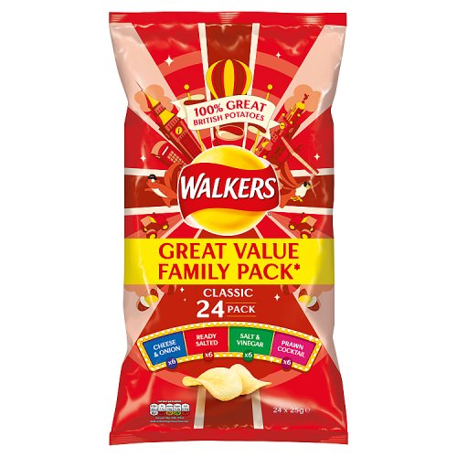 Walkers Classic Variety 24Pk
