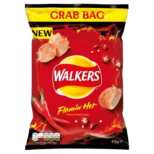 Walkers Grab Bag Flamin Hot