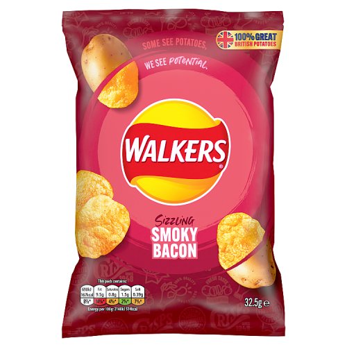 Walkers Smokey Bacon