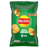 Walkers Salt & Vinegar 6Pk