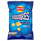 Walkers Squares Salt & Vinegar