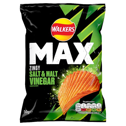 Walkers Max Salt & Malt Vinegar