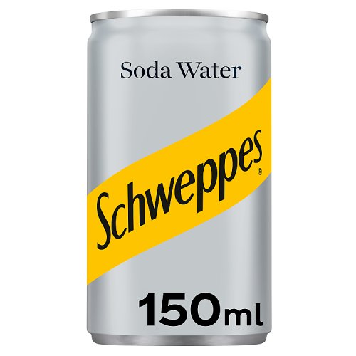 Schweppes Can Soda Water
