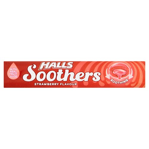 HALLS SOOTHERS STRAWBERRY 20 X 45G