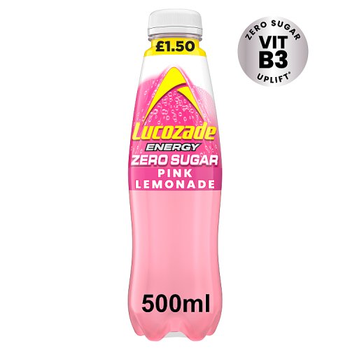 Lucozade Energy Pink Lemonade Zero PM £1.50