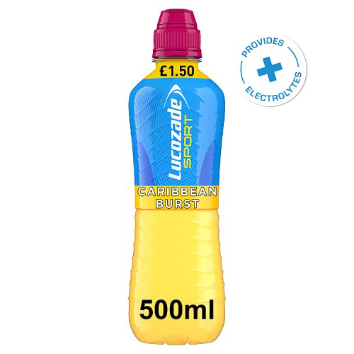Lucozade Sport Caribbean Burst PM £1.50
