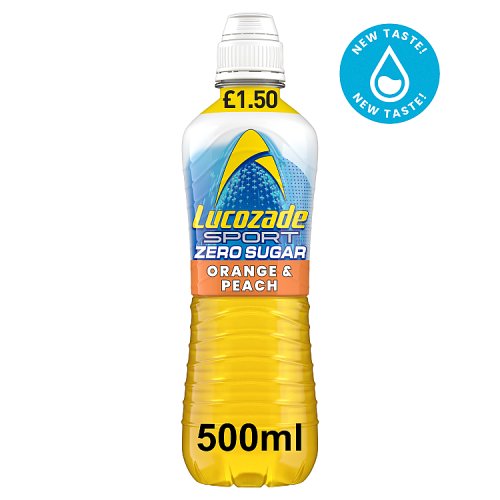 Lucozade Sport Zero Orange & Peach PM £1.50