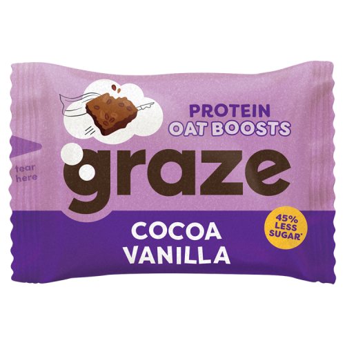 Graze Cocoa Vanilla Protein Bite  - SKU: 2656 - PACK: 15 - CASES/PALLET: 585 - EAN: '5055958701160