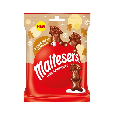 MALTESERS MINI GINGERBREAD REINDEER 24 x 59g