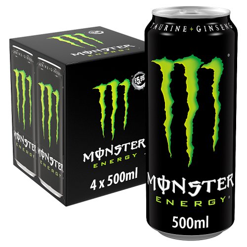 Monster Energy Can 4Pk PM £5.99
