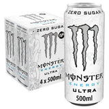 Monster Ultra Can 4Pk PM £4.99