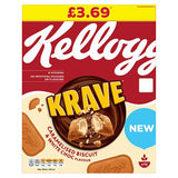 Kelloggs Krave Caramalised Biscuit PM £3.69