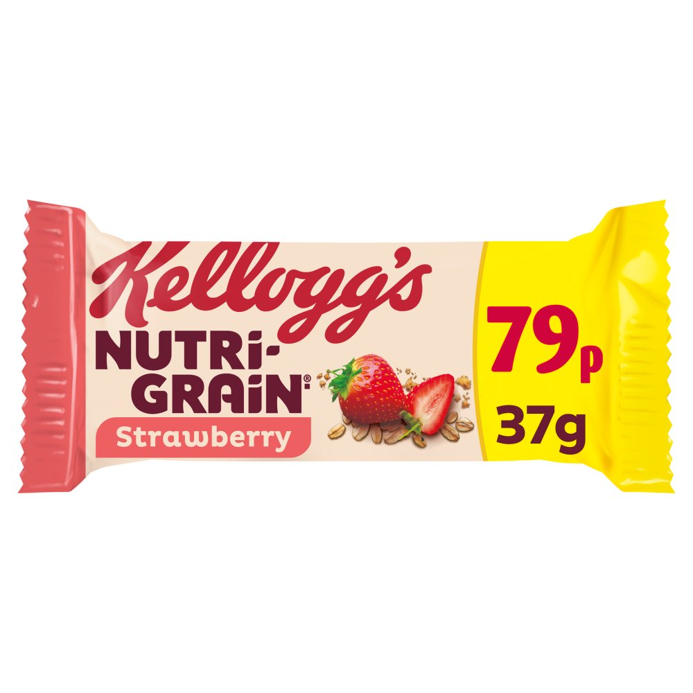 Nutri Grain Bar Strawberry 25x37g 79p PMP