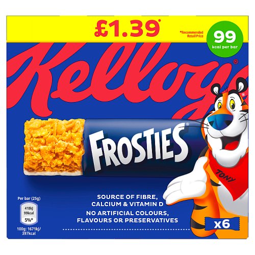 Kelloggs Frosties Cereal Bar PM £1.39